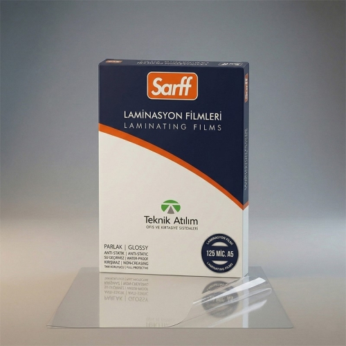 Sarff 125 Mikron A5 PVC Laminasyon Poşeti (100 lü Paket)