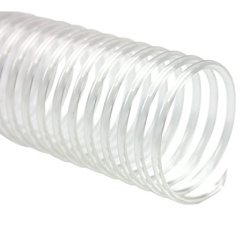 Sarff 28mm Şeffaf Helezon Spiral 215 Yaprak Kapasiteli (50 li Kutu)