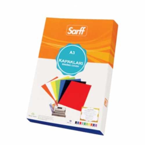 Sarff A3 PVC Şeffaf Cilt Kapağı (100 lü Paket) - 1