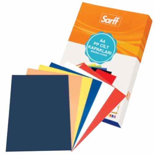 Sarff A4 Opak Mavi PP Cilt Kapağı (50 li Paket) - 2