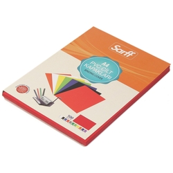 Sarff A4 Opak PVC Kırmızı Cilt Kapağı (100 lü Paket) - Thumbnail