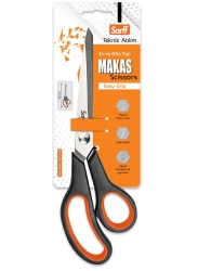 Sarff Easy Grip Kauçuk Plastik Saplı 24cm Ofis Makası - 2