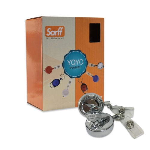 Sarff Timsah Ağızlı Metal Yoyo Metal İpli (25 li Paket) - 1