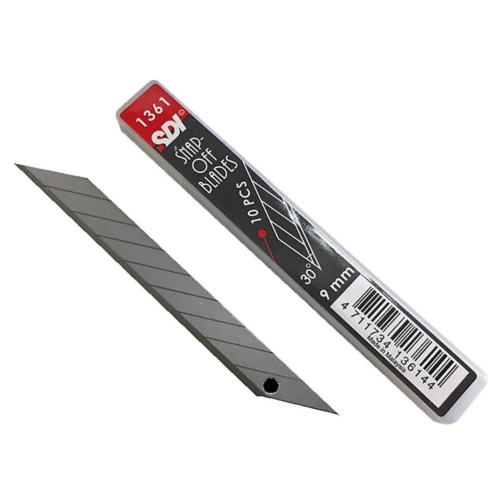 SDI 1361 Maket Bıçağı Yedeği Dar 30 derece Eğimli 10'lu 5 Tüp - 2