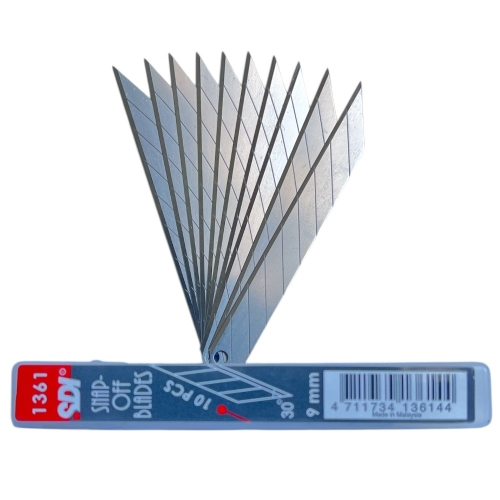 SDI 1361 Maket Bıçağı Yedeği Dar 30 derece Eğimli 10'lu 5 Tüp - 4