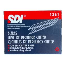 SDI 1361 Maket Bıçağı Yedeği Dar 30 derece Eğimli 10'lu 5 Tüp - 5