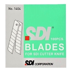 SDI Geniş Maket Bıçağı Yedek Ucu 1404 (1 Tüp - 10 Adet) - Thumbnail
