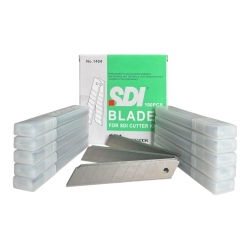 SDI 18mm Geniş Maket Bıçağı Yedek Ucu 1404 (1 Tüp - 10 Adet) - 3