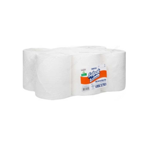 Selpak 19,5cm Hareketli Otomatik Makine Havlusu (150 Metre - 6 lı Koli) - 1