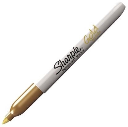 Sharpie Altın Metalik Markör Kalemi (Gold Metalic) - 1