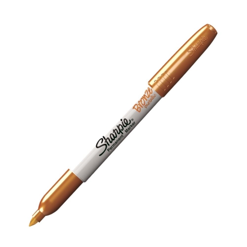 Sharpie Bronz Metalik Markör Kalemi (Bronze Metalic) - 1