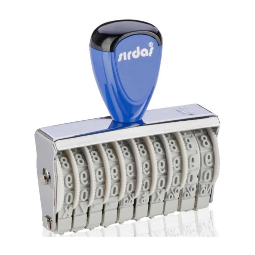 Sırdaş 10 Haneli Elle Çevirmeli Numaratör 5mm (15510) - 1