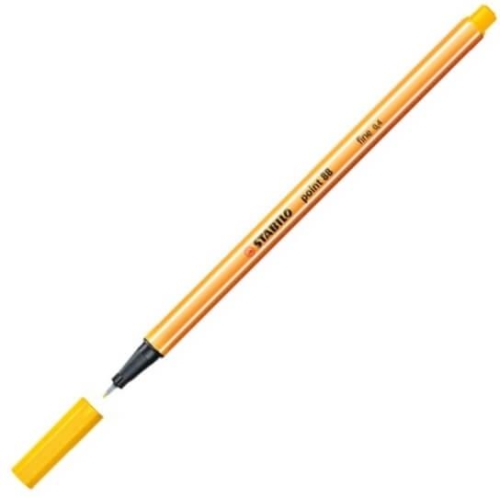 Stabilo Point 88/44 Sarı İnce Uçlu Keçeli Kalem (0,4 mm) - 1