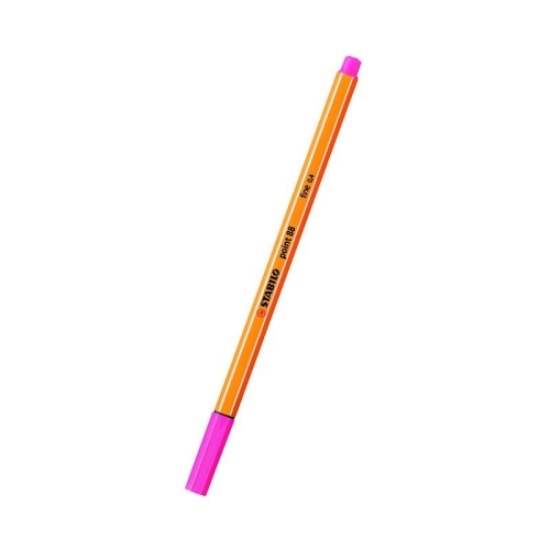 Stabilo Point 88/56 Pembe İnce Uçlu Keçeli Kalem (0,4 mm) - 1