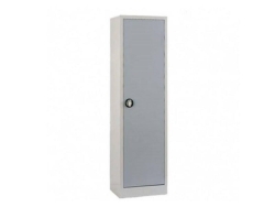 Tam Boy 198 lik Tek Kapılı Dosya Dolabı Gri