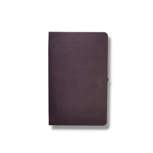 Tarihsiz Ajanda 13x21 Bordo Çizgili Defter ivory Kağıt - 2