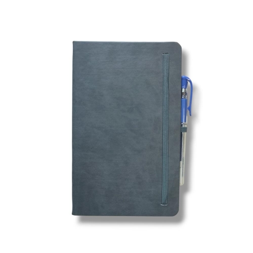 Tarihsiz Ajanda 13x21 Gri Çizgili Defter ivory Kağıt - 3