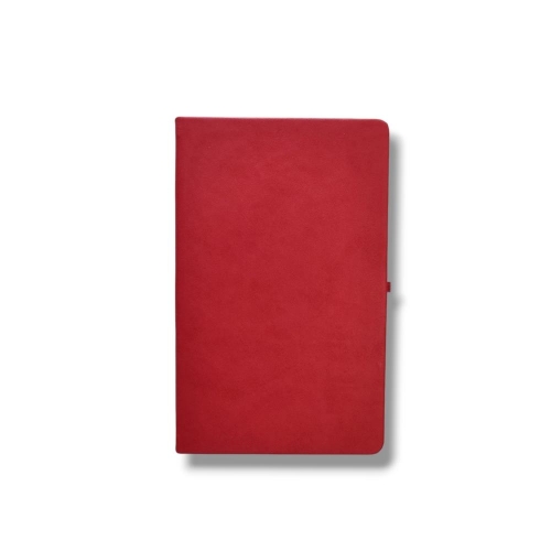Tarihsiz Ajanda 13x21 Kırmızı Çizgili Defter ivory Kağıt - 2