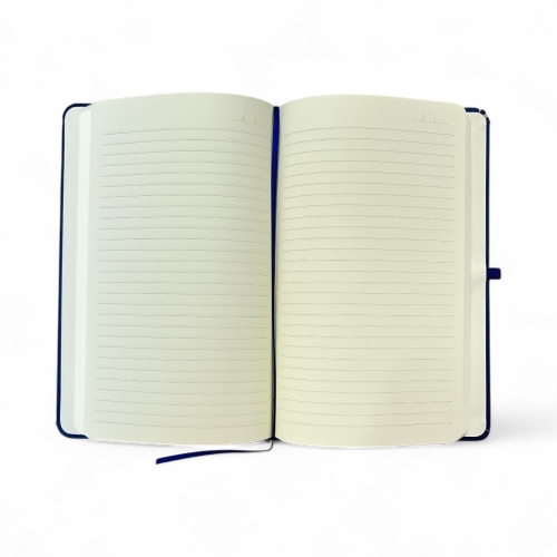 Tarihsiz Ajanda 13x21 Mavi Çizgili Defter ivory Kağıt - 2