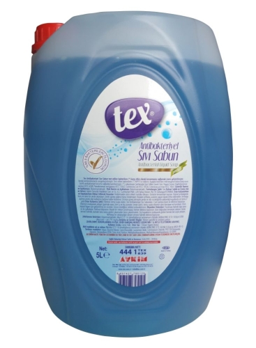 Tex Antibakteriyel Sıvı El Sabunu 5 Litre - 1