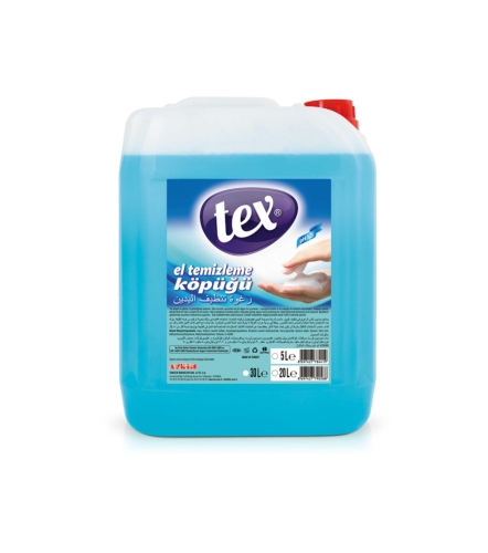 Tex Köpük El Sabunu (5 kg Ekonomik Bidon) - 1