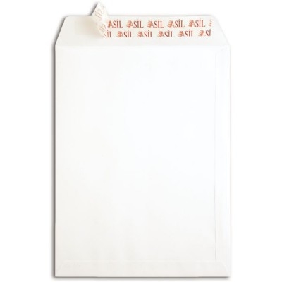 Torba Zarf 17x25cm Beyaz 110gr (50 li Paket) - 1