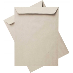 Torba Zarf 17x25cm Kraf 90gr (50 li Paket)