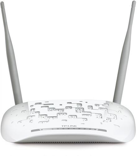 TP-LINK TD-W9970 300 Mbps N KABLOSUZ 4 PORT 2x5dBi FİBER DESTEKLİ VDSL2/ADSL2+ MODEM ROUTER - 1