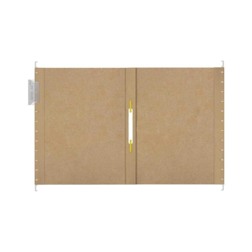 Tuna Askılı Dosya Metal Çubuklu Telli Tek Sayfa ASD2001 10 LU PAKET - 4