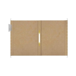 Tuna Askılı Dosya Metal Çubuklu Telli Tek Sayfa ASD2001 50 LI PAKET - 4