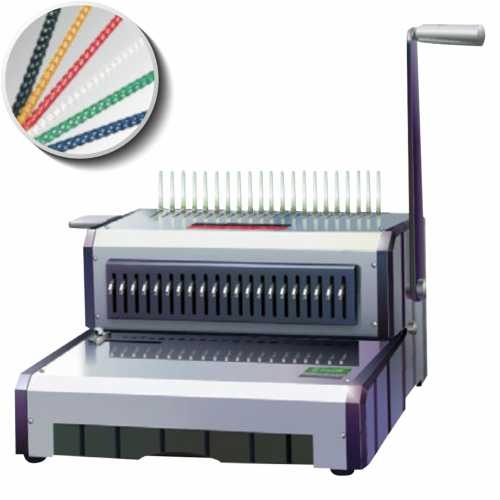 UBER S160 Profesyonel Plastik Spiral Cilt Makinesi (18 Yaprak Delebilir) - 1