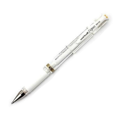 Uni Ball UM-153 Signo Broad Beyaz Roller Kalem (1,0mm) - 1