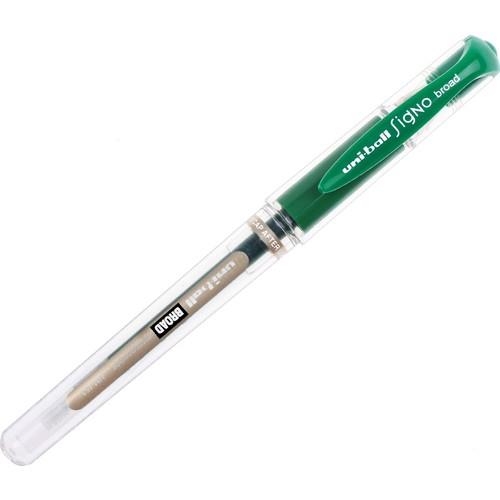 Uni Ball UM-153 Signo Broad Yeşil Roller İmza Kalemi (1,0mm) - 1