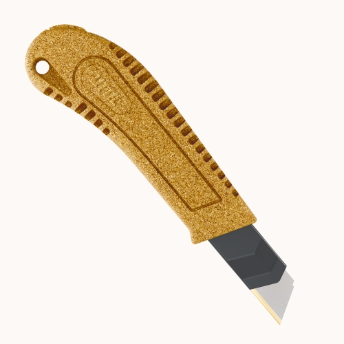UTTIL Geniş 18 mm Maket Bıçağı %40 ağaç ve %60 PP karışımlı gövde NMUK03-AN - 3