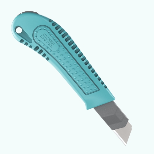 UTTIL Geniş Maket Bıçağı 18 mm Plastik Gövde, Çelik Kızak NMUK03 - 3