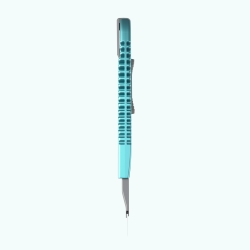 UTTIL NMUK07-30 Dar 9mm 30 Derece Açılı Alüminyum Gövde Maket Bıçağı - 4