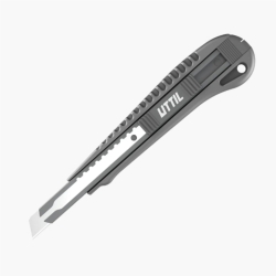 UTTIL NMUK07-NS Dar 9mm Alüminyum Gövde Kırımsız Maket Bıçağı