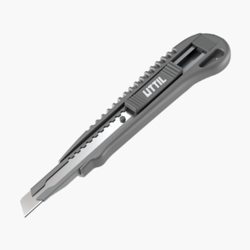 UTTIL NMUK07-NS Dar 9mm Alüminyum Gövde Kırımsız Maket Bıçağı - 4