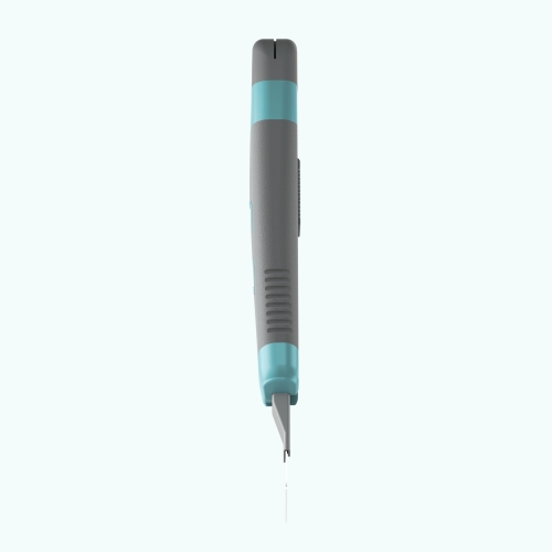 UTTIL NMUK09 18 mm Yumuşak / Kaymaz Tutuşlu Maket Bıçağı Turkuaz - 4