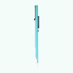 UTTIL PTUK08-EX 18 mm TiN Kaplamalı Kır-At Maket Bıçağı Turkuaz - 4