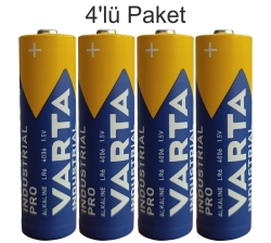 Varta Endüstriyel Pro AA 4006 Kalem Pil 4 lü Paket