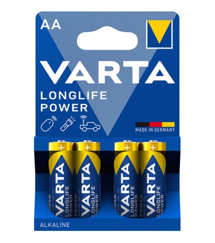 Varta Longlife Power AA 1023 Kalem Pil 4 lü Paket - 1