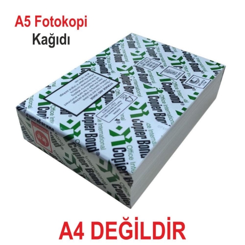 VeGe Copier Bond A5 Fotokopi Kağıdı (500 lü Paket) - 1