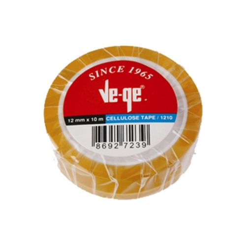 VeGe Selefon Cellulose Bant (12 mm x 10 m) - 1