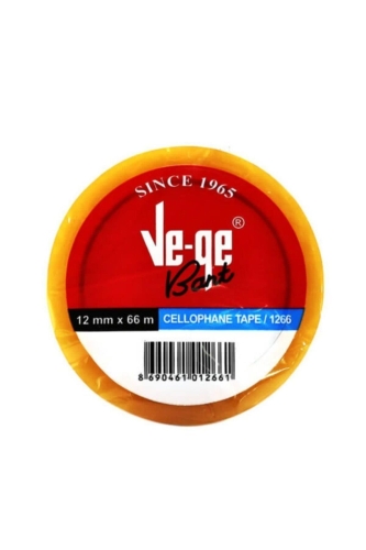 VeGe Selefon Cellulose Bant (12 mm x 66 m) - 1
