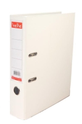Velte Plastik Beyaz Geniş Büro Klasörü