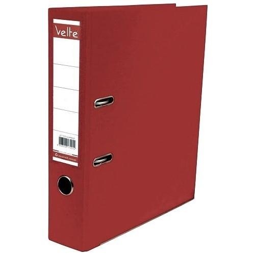 Velte Plastik Bordo Geniş Büro Klasörü - 1