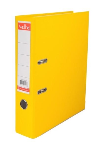 Velte Plastik Sarı Geniş Büro Klasörü - 1