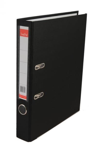Velte Plastik Siyah Dar Büro Klasörü - 1