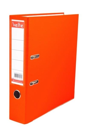Velte Plastik Turuncu Geniş Büro Klasörü - 1